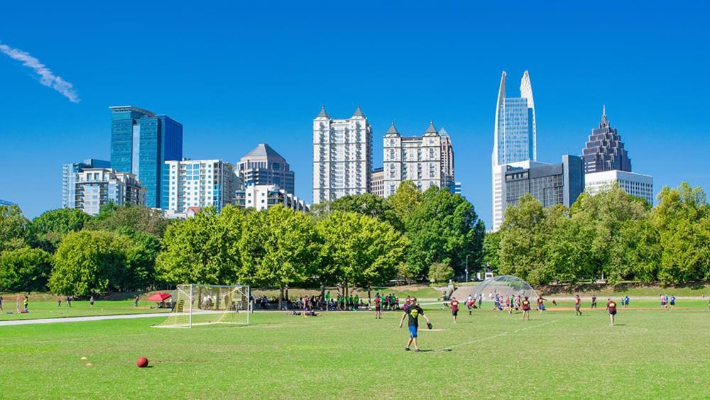 Апартаменти Paradisiacal Piedmont Park Flat Атланта Екстер'єр фото